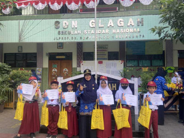 Partisipasi Vitabumin Madu Ikan Gabus dalam Lomba 17 Agustus di SD Negeri Glagah, Yogyakarta